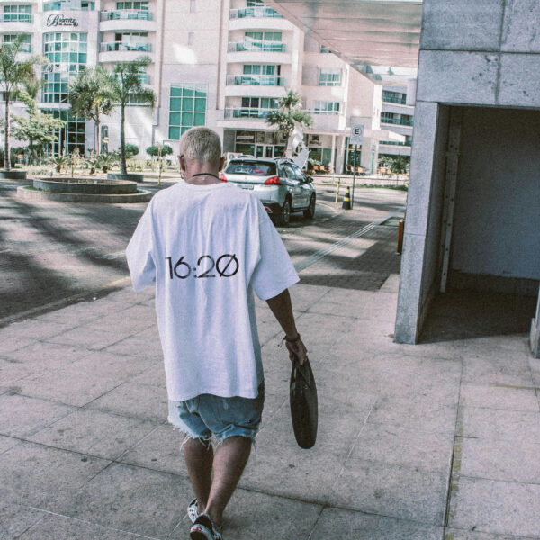 S/25 Longline Tee 16:20 (White)